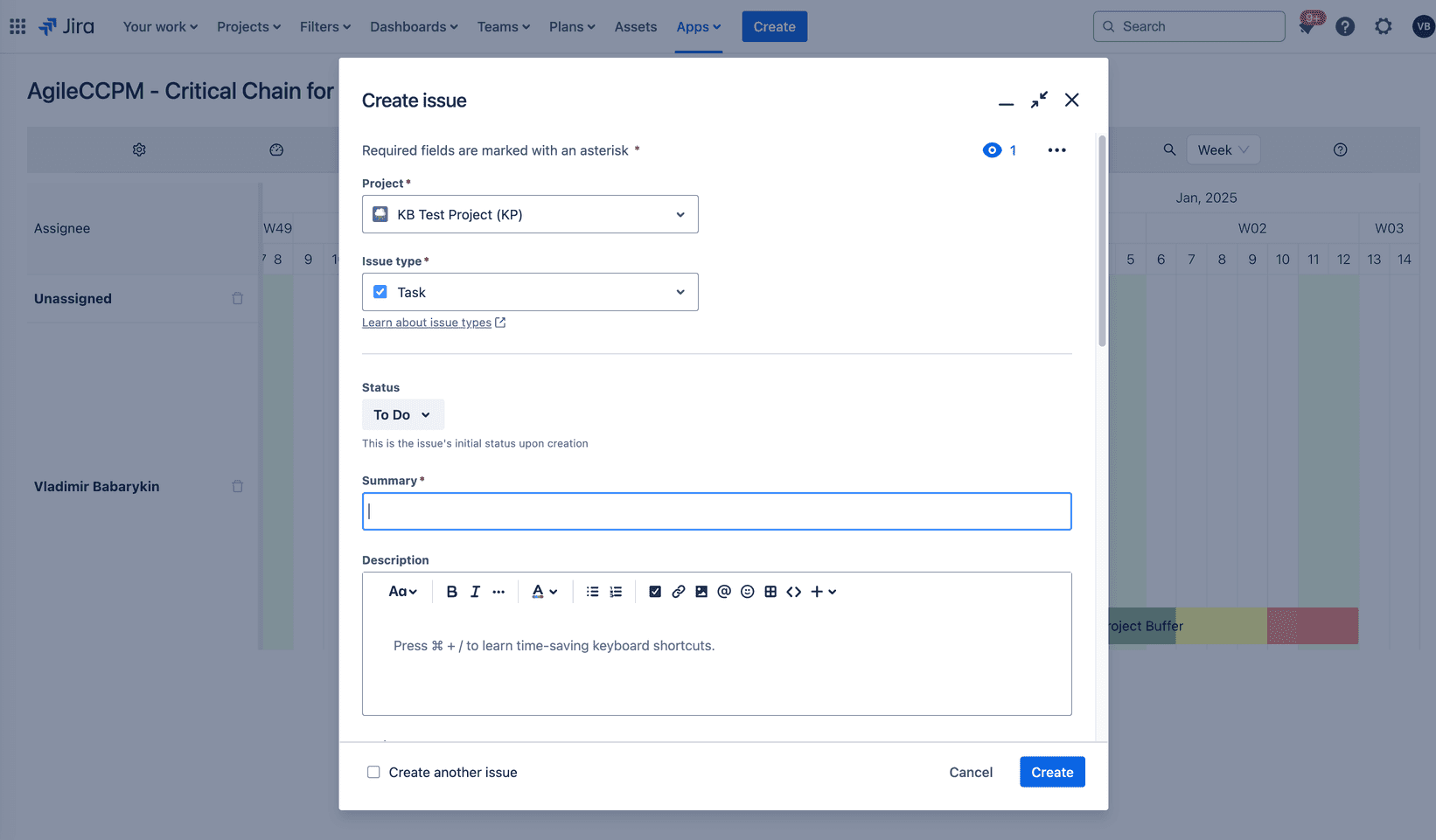 Agile CCPM - Critical Chain meets Jira